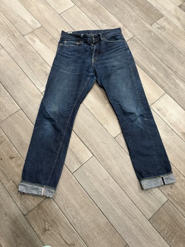 Momotaro jeans men slim dark - momotaro,