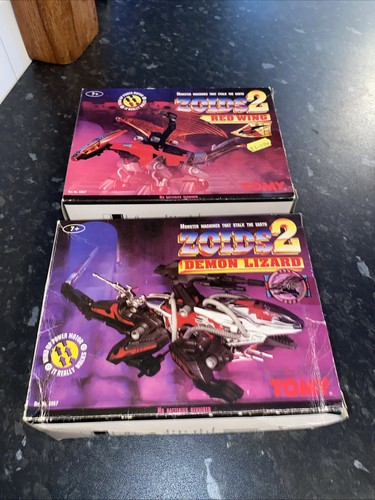 Lot tomy vintage zoids 2 - tomy,