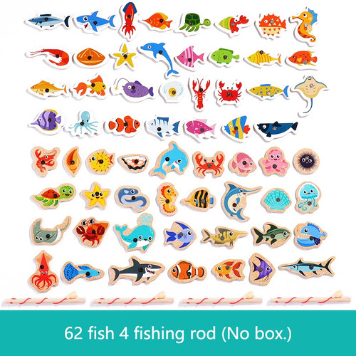 Montessori wooden magnetic - montessori,