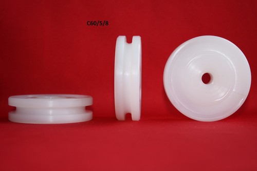 60mm round groove nylon - 60mm,