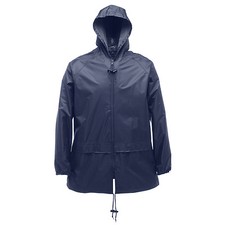 Regatta Mens Womens Stormbreak Rain Coat Waterproof Windproof Jacket Hooded 