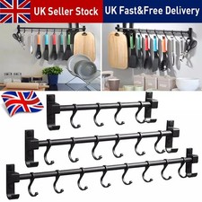 4/6/8 Hooks Hanger Shelf Wall