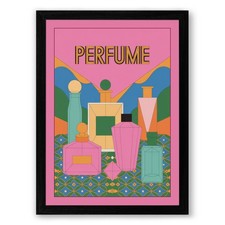 Perfume bottles art - art, deco
