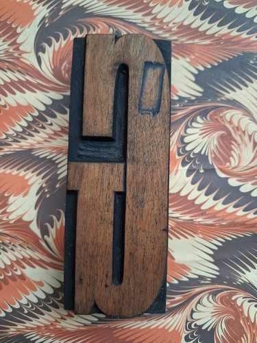 Wooden letterpress printing - wooden,