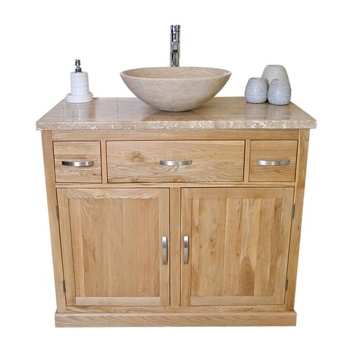 Bathroom vanity unit oak - vanity,