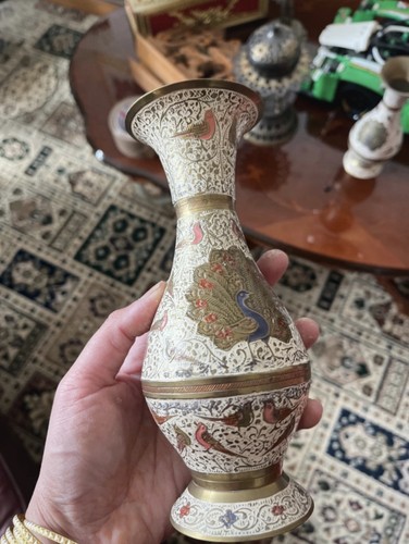 Set brass decorative vase - set,