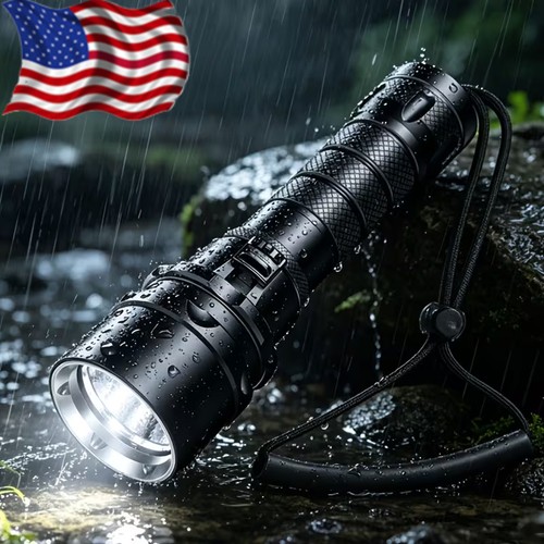 Underwater 100m scuba torch - underwater,