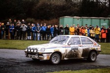 Tony Pond Mike Nicholson Vauxhall Chevette 2300 HSR RAC Rally Nove- Old Photo