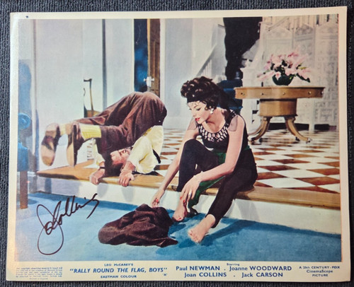 Autograph joan collins a - joan,