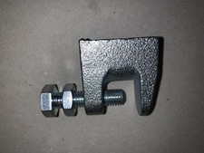 Beam Clamp girder clamp zinc plated STEEL bracket M 10 Hole For Rod Or Studding