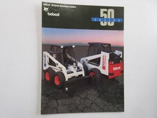 Bobcat 753, 853 Skid Steer Loader Brochure 8 Page