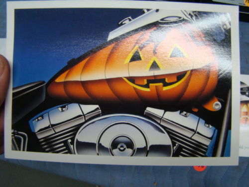 Happy harley halloween cards - harley,