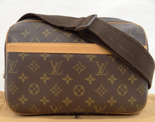 LOUIS VUITTON Monogram Reporter PM M45254 Shoulder Bag France 58220330500 2