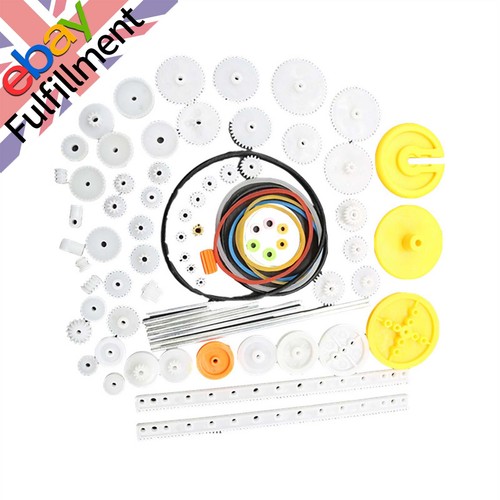 82pcs plastic motor - plastic, gear