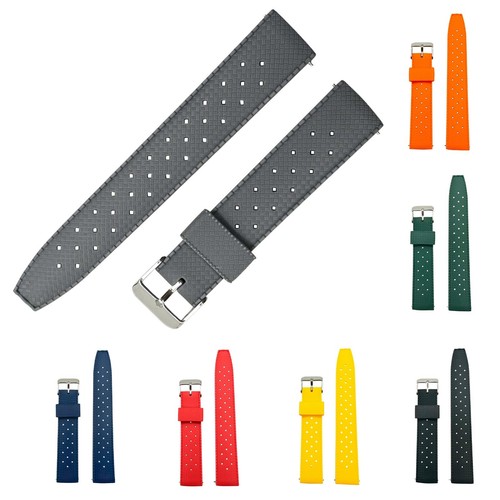 Watch strap silicone rubber - strap,