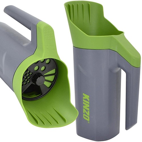 Handheld seed salt spreader - salt,