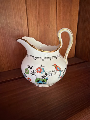 Small tuscan china jug - tuscan, b.c.m