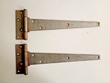 Pair of Vintage Metal T Hinges