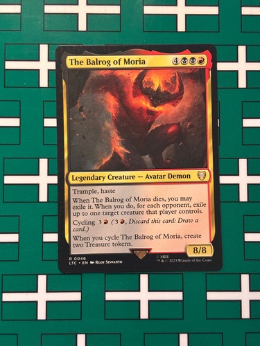 The balrog moria mtg - moria,