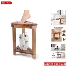 Dual-Layer Acacia Wood Shower