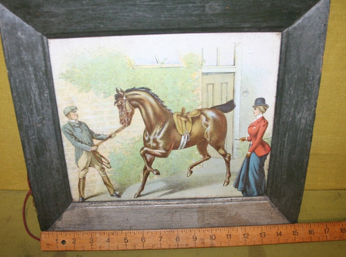 Vintage antique framed side - vintage,