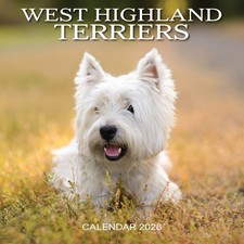 West Highland Terriers 2026 Calendar Wall Planner Organiser Dogs Christmas Gift