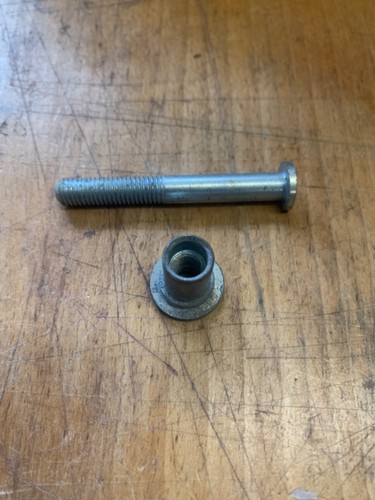Burman clutch bolt and nut - and,