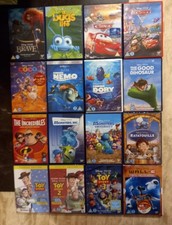 Disney Pixar Dvd Collection Bundle Kids Movies Toy Story 1 2 3 Finding Nemo Cars
