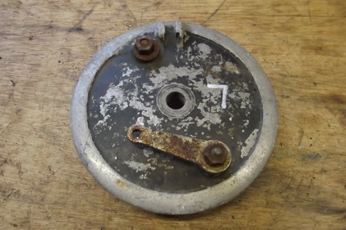 Bsa c15 front brake - c15, plate,