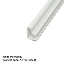 Slatwall Panel PVC Inserts x23