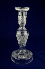Vintage Large Waterford Crystal Lamp Base - 11-1/2" Tall - PERFECT