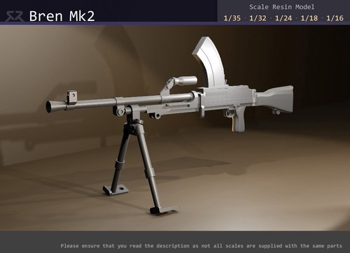 Bren mk2 1 32 - bren, 1/24