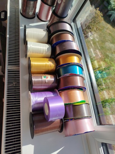 Job lot poly ribbon ideal - of,