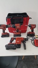 Hilti Nuron  TE 6-22, SF 6H-22, SID 6-22 and SIW 6-22, 4 x batteries and charger