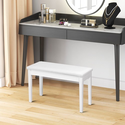Leather piano bench - leather,