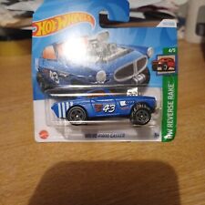 HOT WHEELS TOY CAR,S   RAKE  VOLVO P1800 GASSER BLUE IN COLOUR STILLIN BOX