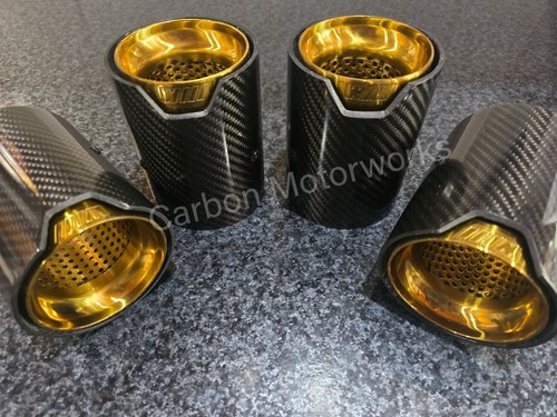 Bmw exhaust tips carbon - exhaust,