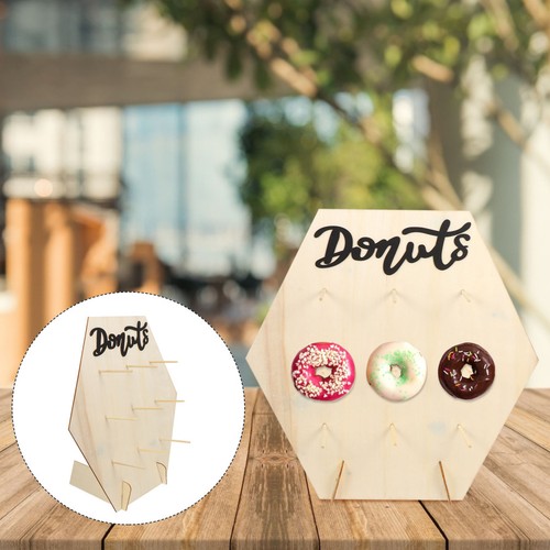 Sets wooden donut display - sets,