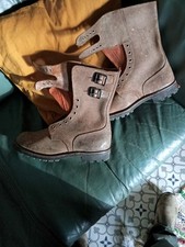 Size 7 French Army Boots Vintage Military 1960 Ranger Foreign Legion Leather