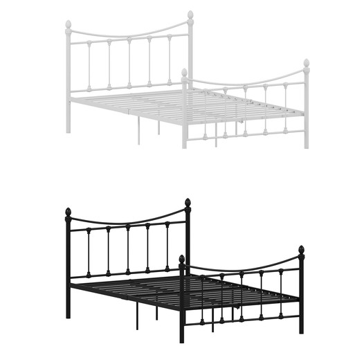 Metal bed double - bed, king