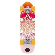 Mindless Drifter Complete Cruiser Skateboard Orange 28 x 8''