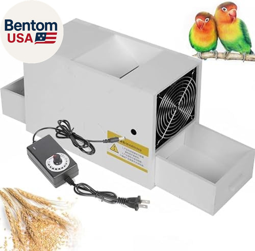 Electric bird seed - seed, cleaner