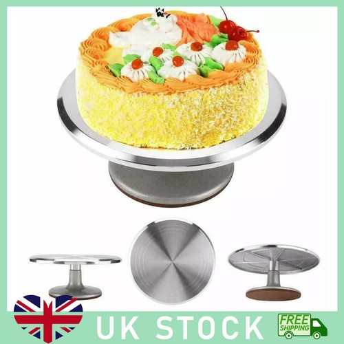 Cake turntable aluminum - 12'',