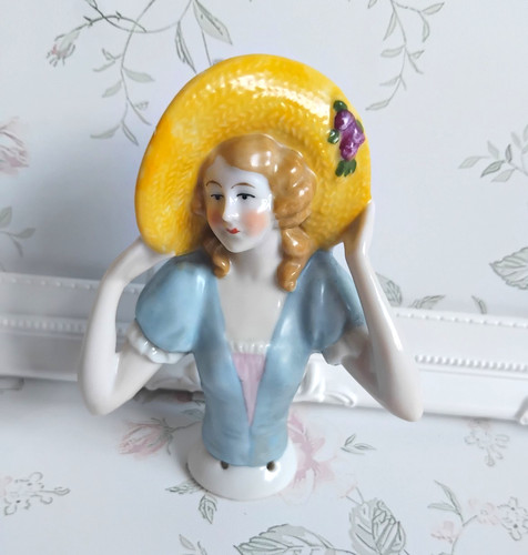 Antique german porcelain - antique, half
