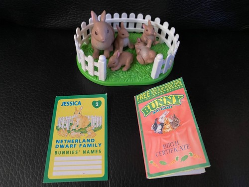Vintage bunny pocket - bunny, my