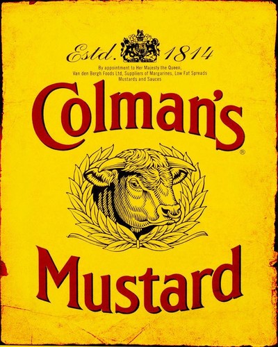 Colmans mustard vintage - colmans, art