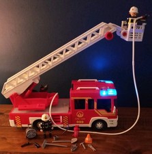 Playmobil City Action 5362 Fire Engine With Ladder Unit, Lights And Sounds