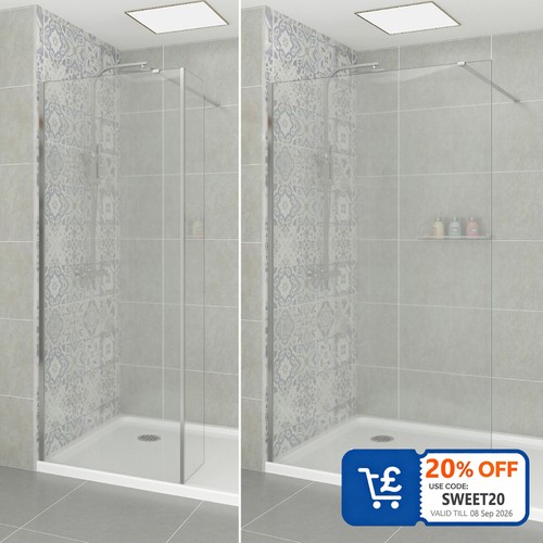 Walk wet room shower screen - walk,