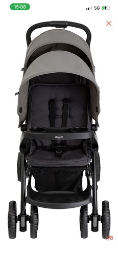 Graco double stroller - double,