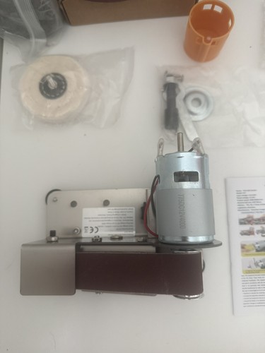 Mini desktop belt - desktop, sander